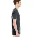 Jerzees 601MR Dri-Power Active Triblend T-Shirt BLACK HEATHER side view