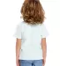 US Blanks US20001 Toddler Organic Cotton Crewneck  in Light blue back view