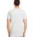 5624 Short Sleeve Long and Lean Tee SILVER back view