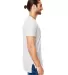 5624 Short Sleeve Long and Lean Tee SILVER side view