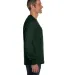 52 5596 Tagless Long Sleeve T-Shirt with a Pocket in Deep forest side view