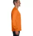 52 5596 Tagless Long Sleeve T-Shirt with a Pocket in Orange side view