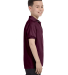 52 054Y Youth EcosmartÂ® Jersey Sport Shirt in Maroon side view