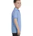 52 054Y Youth EcosmartÂ® Jersey Sport Shirt in Light blue side view