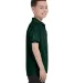 52 054Y Youth EcosmartÂ® Jersey Sport Shirt in Deep forest side view