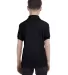 52 054Y Youth EcosmartÂ® Jersey Sport Shirt in Black back view