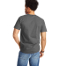 Hanes 518T Beefy-T Tall T-Shirt in Smoke gray back view