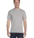 Hanes 518T Beefy-T Tall T-Shirt in Light steel front view
