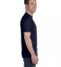 Hanes 518T Beefy-T Tall T-Shirt in Navy side view