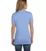 S04V Nano-T Women's V-Neck T-Shirt in Light blue back view
