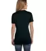 S04V Nano-T Women's V-Neck T-Shirt in Black back view