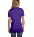 S04V Nano-T Women's V-Neck T-Shirt in Purple back view