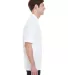 055P X-Temp Pique Sport Shirt with Fresh IQ in White side view