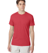 Hanes 42TB X-Temp Triblend T-Shirt with Fresh IQ o in Red triblend front view