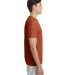 Hanes 42TB X-Temp Triblend T-Shirt with Fresh IQ o in Texas ornge hthr side view