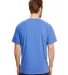 Hanes 42TB X-Temp Triblend T-Shirt with Fresh IQ o in Royal triblend back view