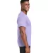 Hanes 42TB X-Temp Triblend T-Shirt with Fresh IQ o in Pale violet hthr side view