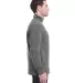 197 8434 Omega Stretch Terry Quarter-Zip Pullover CHARCOAL TRBLND side view