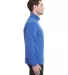 197 8434 Omega Stretch Terry Quarter-Zip Pullover ROYAL TRIBLEND side view