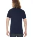 BB401W 50/50 T-Shirt in Navy back view