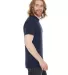 BB401W 50/50 T-Shirt in Navy side view