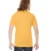BB401W 50/50 T-Shirt in Heather gold back view