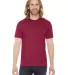 BB401W 50/50 T-Shirt in Heather red front view