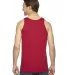 2408W Fine Jersey Tank in Red back view