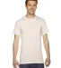 TR401W Triblend Track T-Shirt TRI OATMEAL front view
