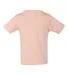 3413B Bella + Canvas Triblend Baby Short Sleeve Te in Peach triblend back view