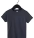 Bella + Canvas 3001T Toddler Tee in Heather navy front view
