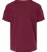 Bella + Canvas 3001T Toddler Tee in Maroon back view