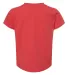 Bella + Canvas 3001T Toddler Tee in Heather red back view