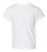 Bella + Canvas 3001T Toddler Tee in White back view
