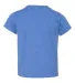 Bella + Canvas 3001T Toddler Tee in Hthr colum blue back view