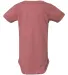 134B Bella + Canvas Baby Triblend Short Sleeve One in Mauve triblend back view