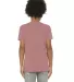 3413Y Bella + Canvas Youth Triblend Jersey Short S in Mauve triblend back view