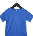 3413T Bella + Canvas Toddler Triblend Short Sleeve in True royal trbd front view