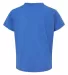 3413T Bella + Canvas Toddler Triblend Short Sleeve in True royal trbd back view