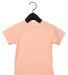 3413T Bella + Canvas Toddler Triblend Short Sleeve in Peach triblend front view