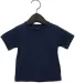 3001B Bella + Canvas Baby Short Sleeve Tee in Navy front view