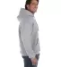 50 82130R Supercotton Hooded Pullover ATHLETIC HEATHER side view