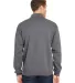 50 SF95R Sofspun® Quarter-Zip Sweatshirt CHARCOAL HEATHER back view