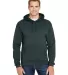 50 SF77R Sofspun® Microstripe Hooded Pullover Swe MIDNIGHT STRIPE front view