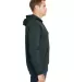50 SF77R Sofspun® Microstripe Hooded Pullover Swe MIDNIGHT STRIPE side view