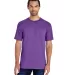 51 H000 Hammer Short Sleeve T-Shirt in Sport purple front view
