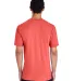 51 H000 Hammer Short Sleeve T-Shirt in Bright salmon back view