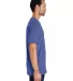 51 H000 Hammer Short Sleeve T-Shirt in Flo blue side view