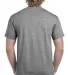51 H000 Hammer Short Sleeve T-Shirt in Graphite heather back view