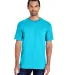 51 H000 Hammer Short Sleeve T-Shirt in Lagoon blue front view